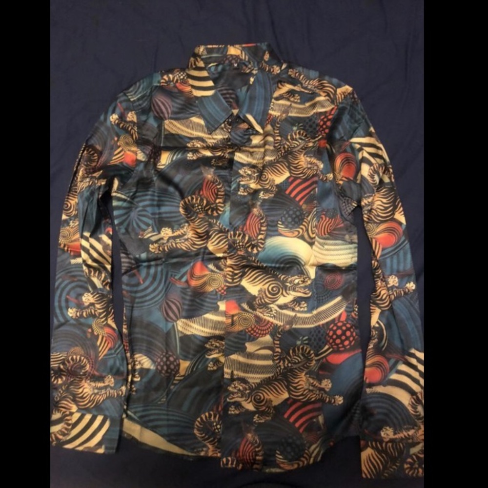 Men’s Silk Shirt XXS